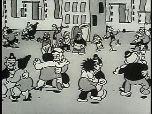 Dancing in The Street Cartoon