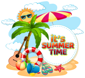 Summer Time (Transparent Small)
